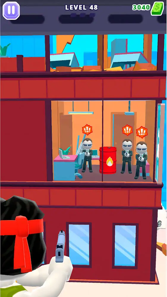 Screenshot of the Helicopter Escape 3D app