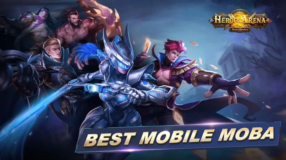 Screenshot of the Heroes Arena game