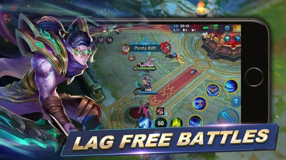 Screenshot of the Heroes Arena game