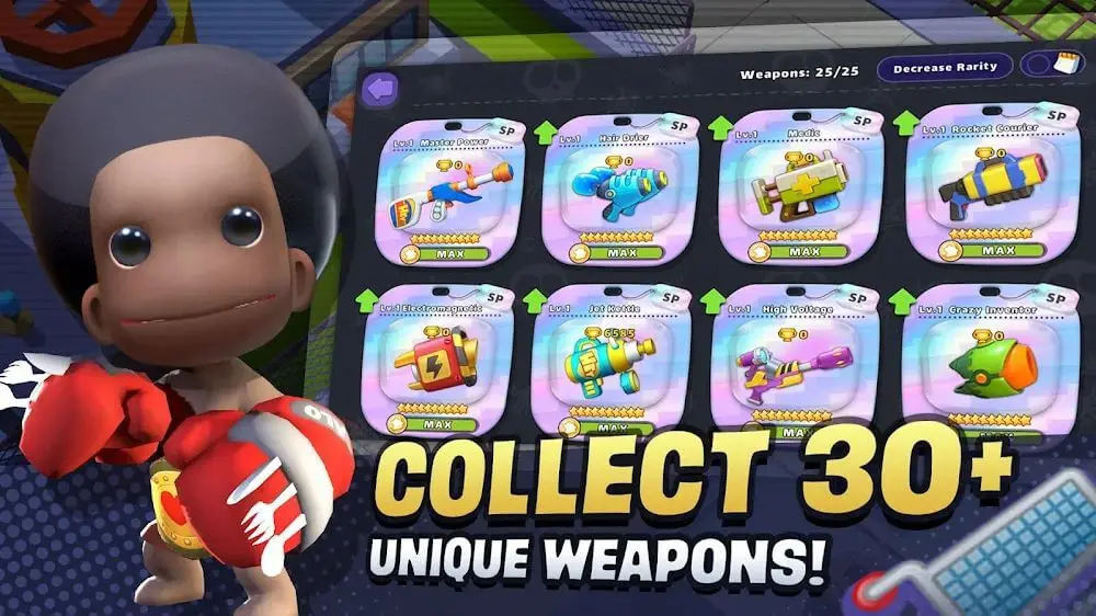 Screenshot of the HeyHa Royale game