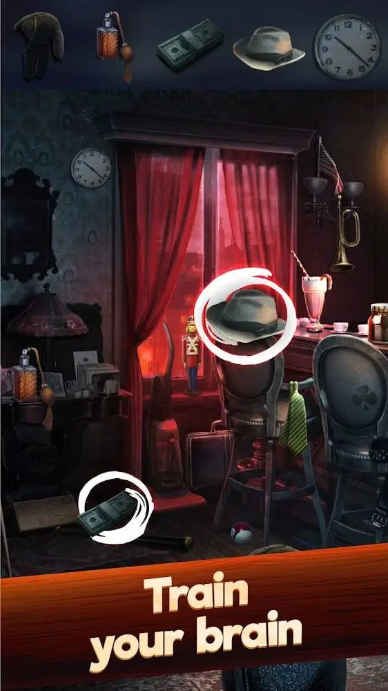 Screenshot of the Hidden Objects: Find Items app