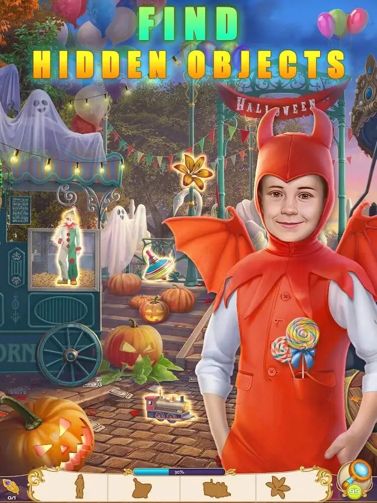 Screenshot of the Hidden objects of Eldritchwood app