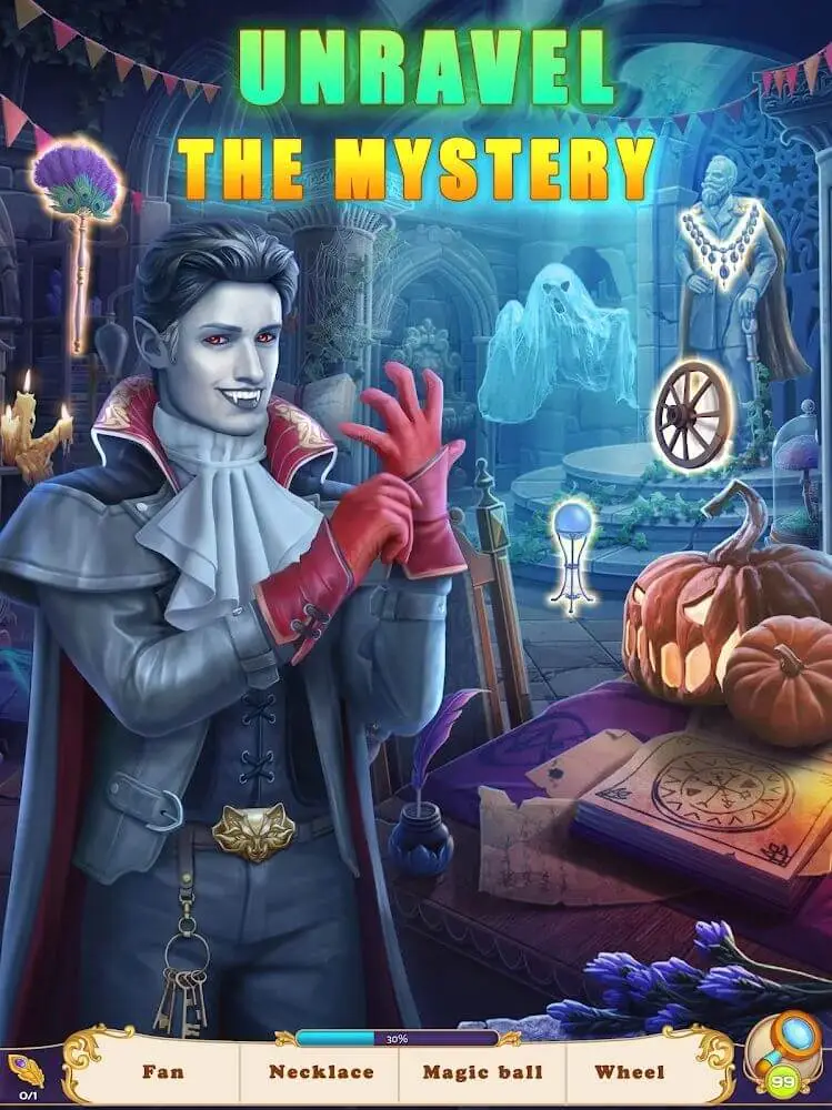 Screenshot of the Hidden objects of Eldritchwood app