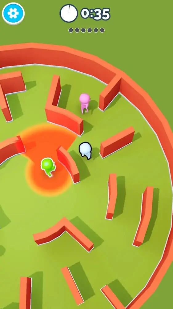 Screenshot of the Hide 'N Seek! app