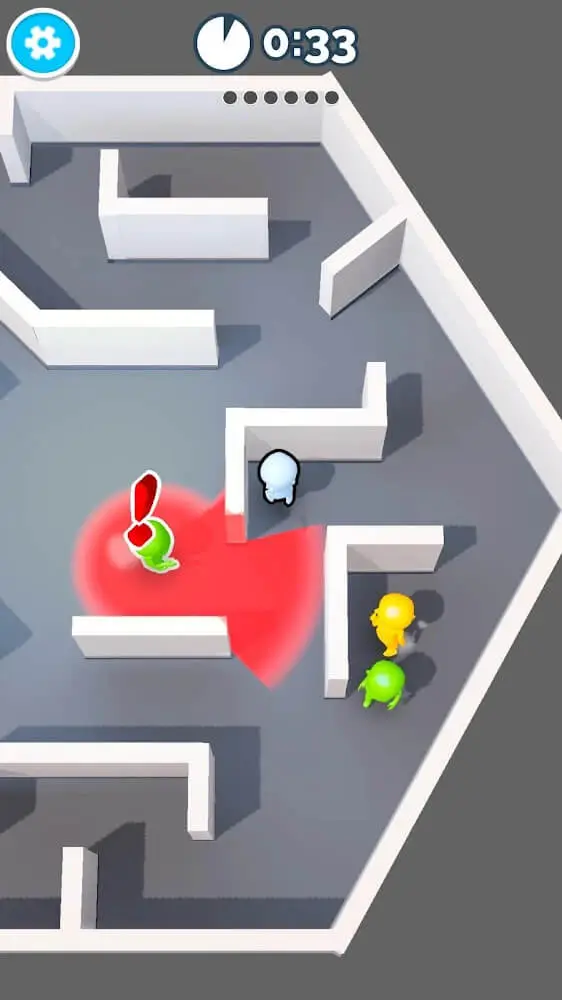 Screenshot of the Hide 'N Seek! app
