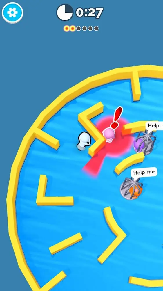 Screenshot of the Hide 'N Seek! app