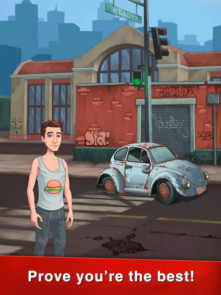 Screenshot of the Hit The Bank game