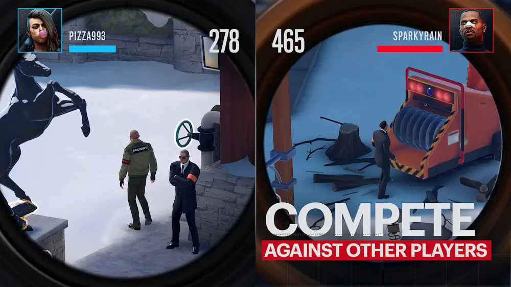 Screenshot of the Hitman Sniper: The Shadows game