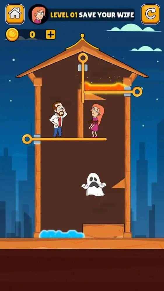 Screenshot of the Home Pin - How To Loot? app