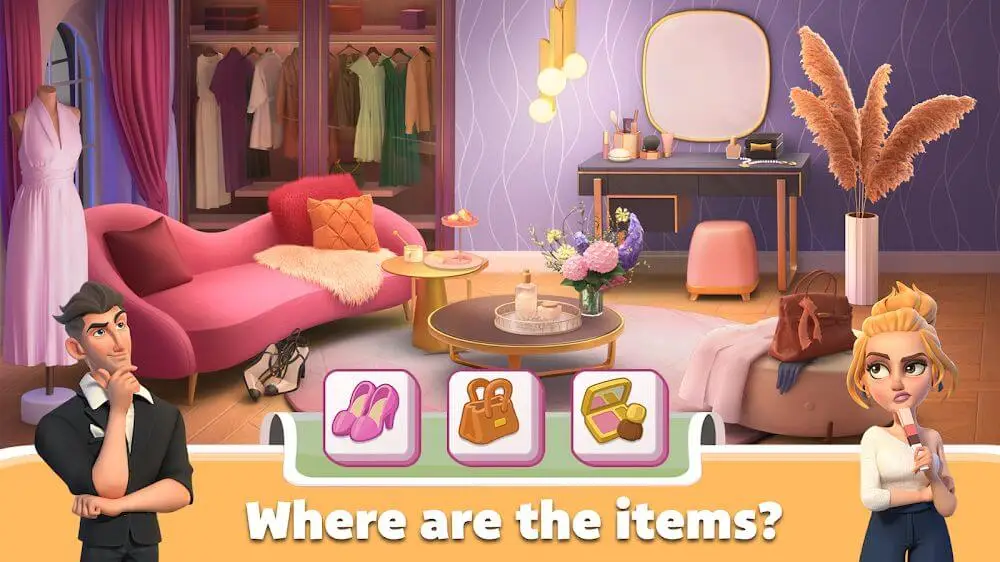 Screenshot of the Home Redecoration game