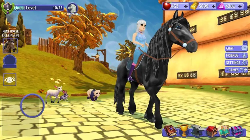 Screenshot of the Horse Riding Tales game