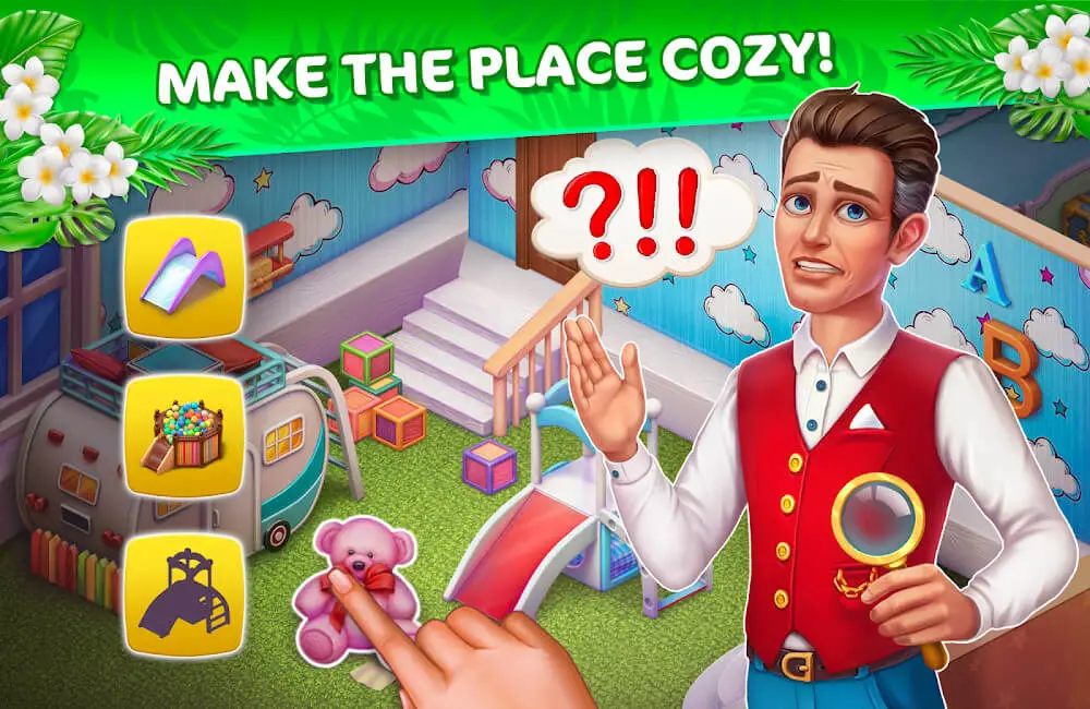 Screenshot of the Hotel Blast game