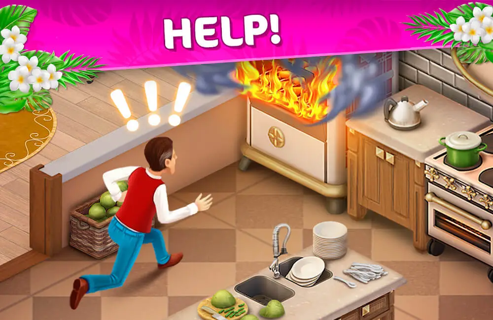 Screenshot of the Hotel Blast game
