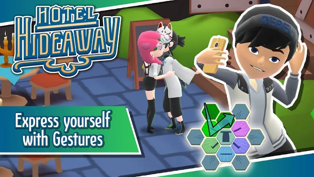 Screenshot of the Hotel Hideaway: Virtual World game
