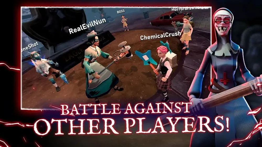 Screenshot of the Ice Scream: Horror Brawl game