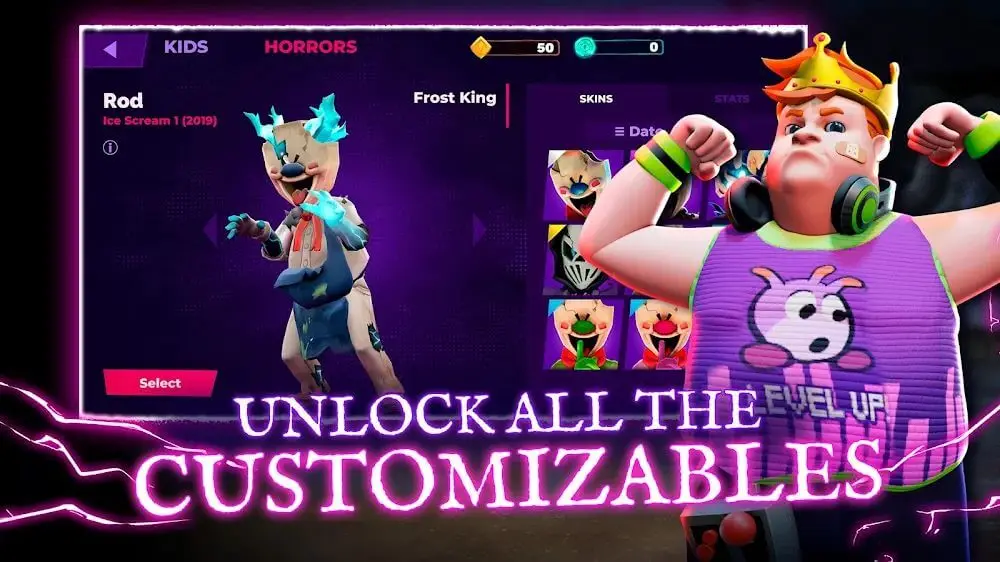 Screenshot of the Ice Scream: Horror Brawl game