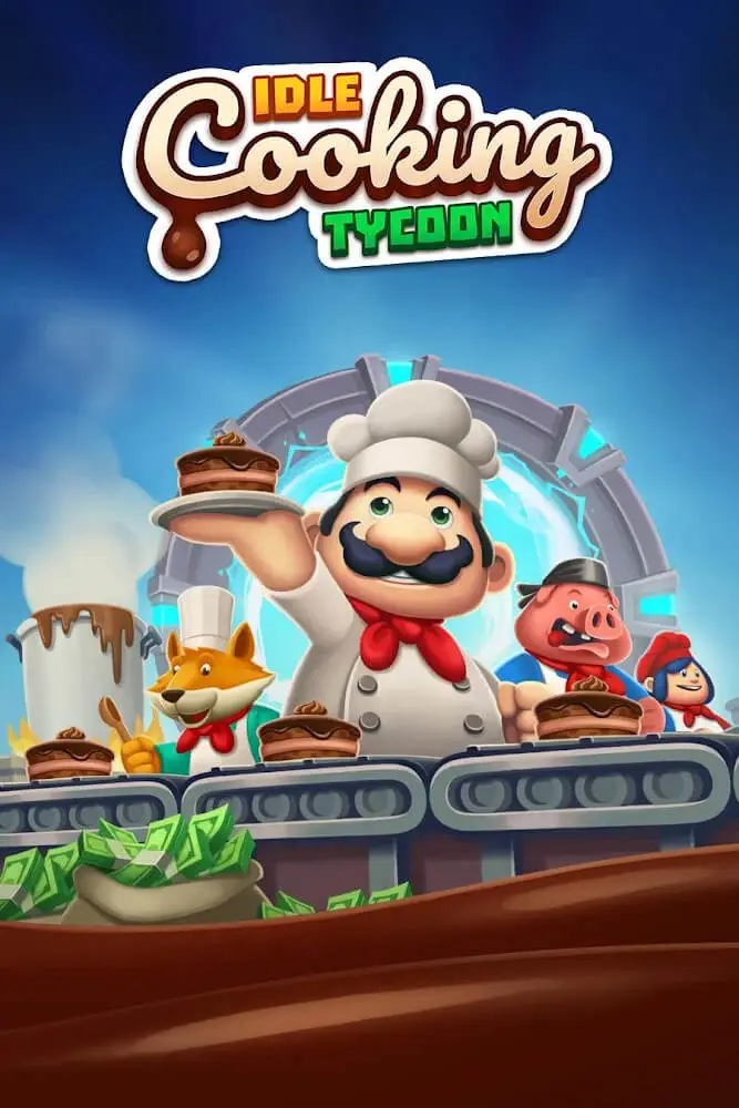 Screenshot of the Idle Cooking Tycoon app
