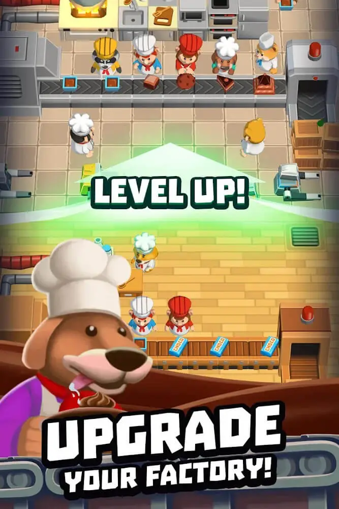 Screenshot of the Idle Cooking Tycoon app
