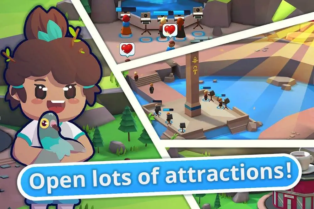 Screenshot of the Idle Hiking Manager game