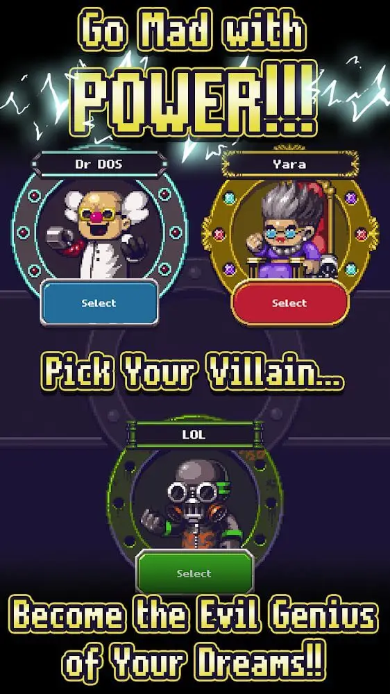Screenshot of the Idle Mastermind game