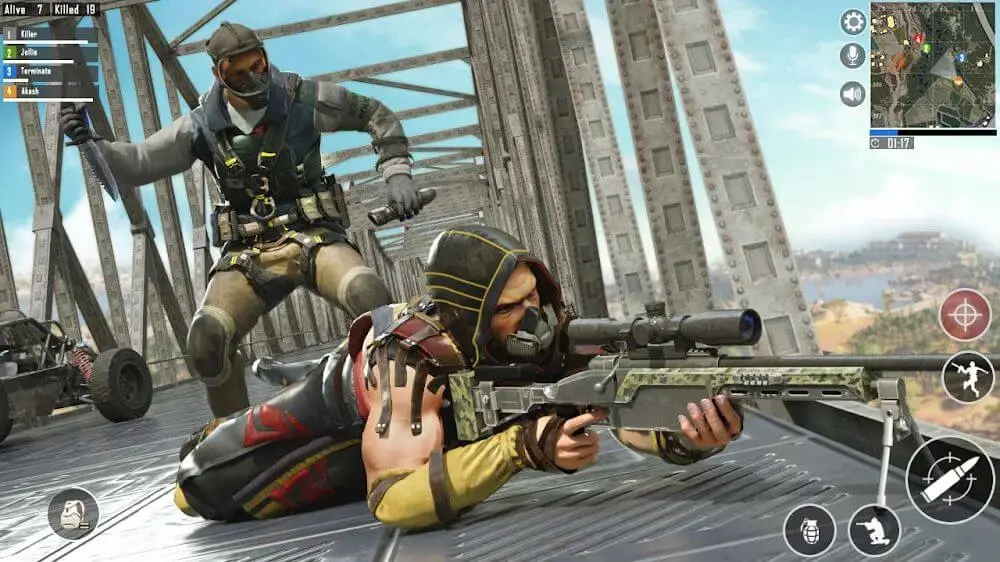 Screenshot of the Immortal Squad Shoter game