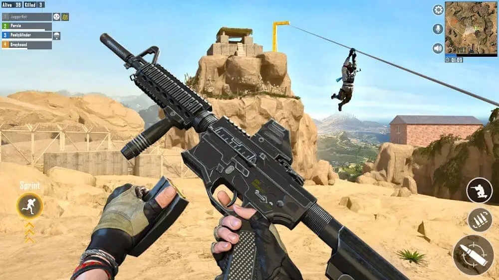Screenshot of the Immortal Squad Shoter game
