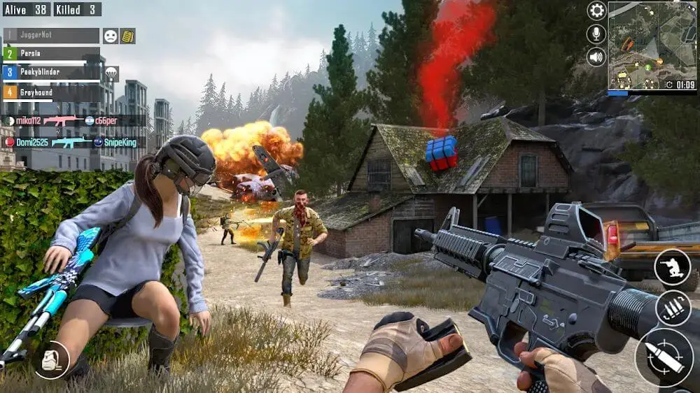 Screenshot of the Immortal Squad Shoter game