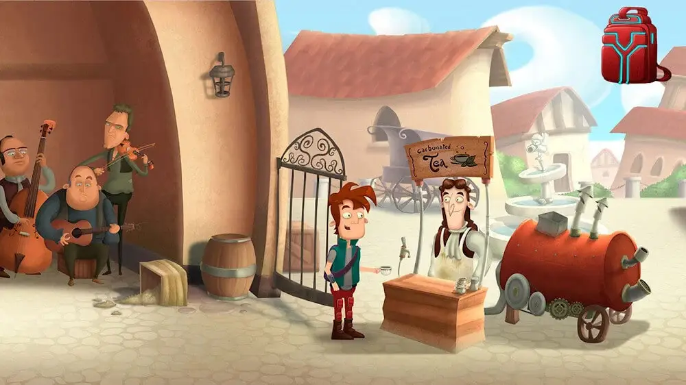 Screenshot of the Infamous Machine game