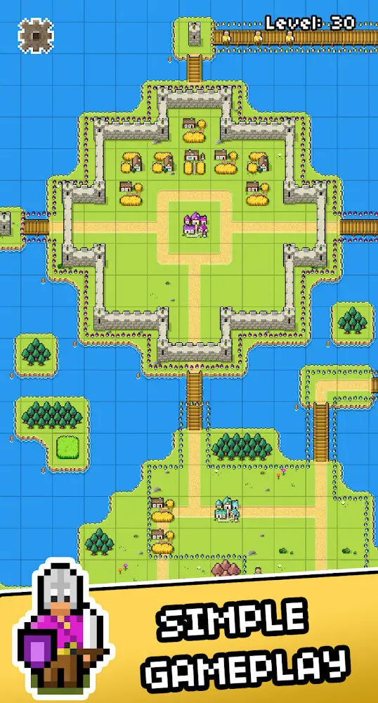 Screenshot of the Island Empire app