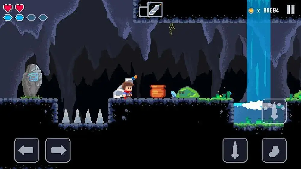 Screenshot of the JackQuest: The Tale of the Sword game