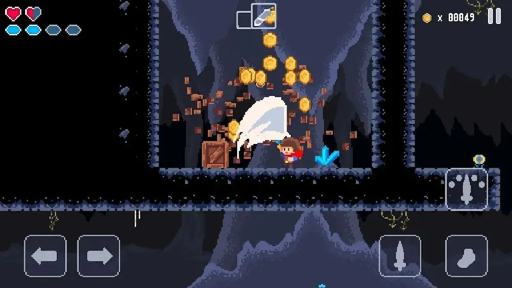 Screenshot of the JackQuest: The Tale of the Sword game
