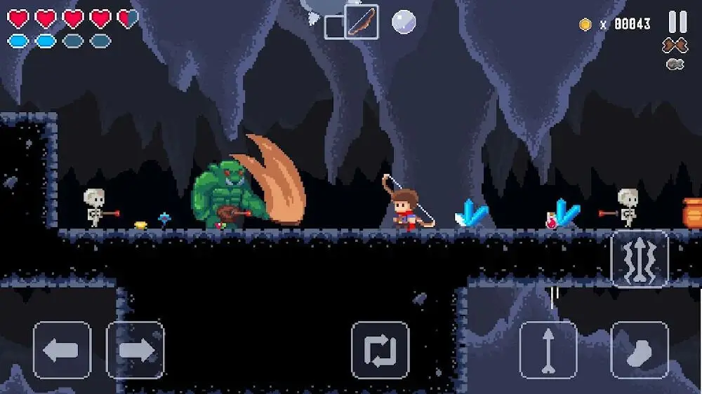 Screenshot of the JackQuest: The Tale of the Sword game