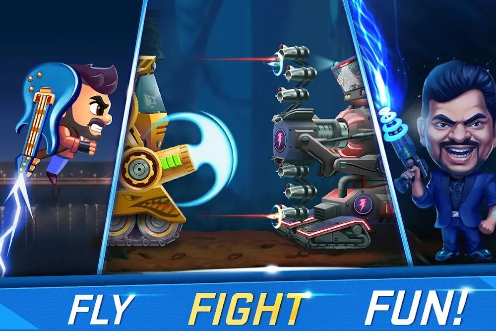 Screenshot of the Jetpack Joyride India Exclusive game