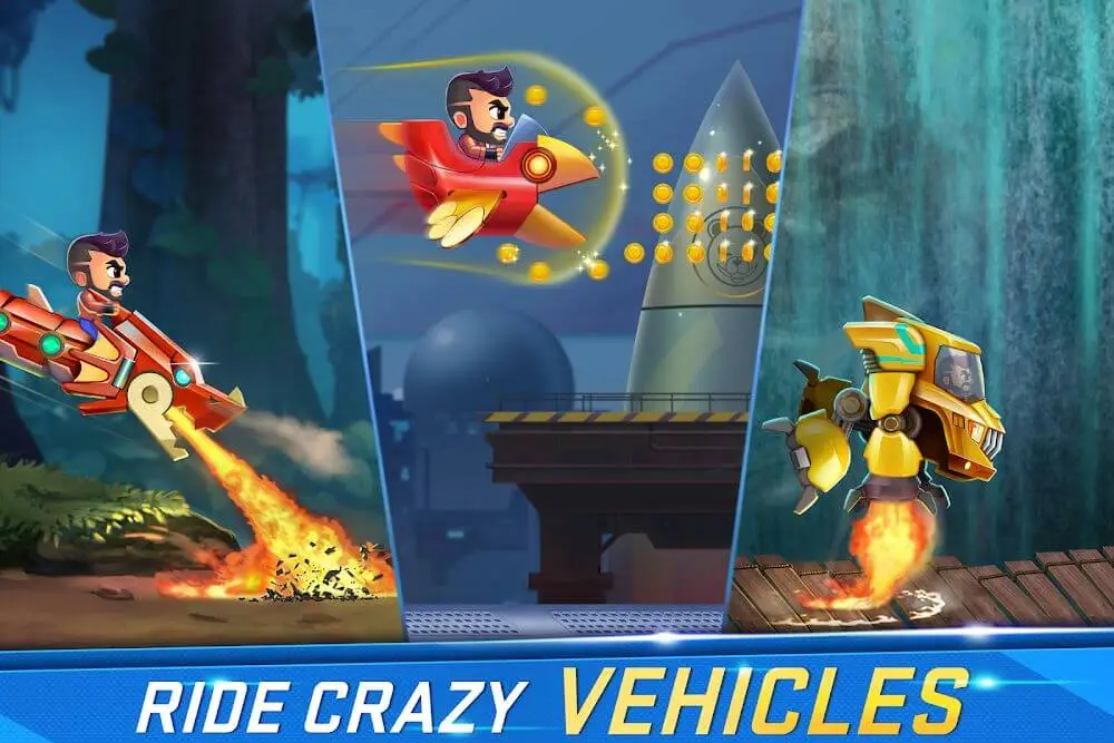 Screenshot of the Jetpack Joyride India Exclusive game