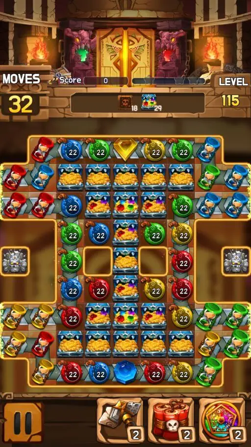 Screenshot of the Jewel Legacy game