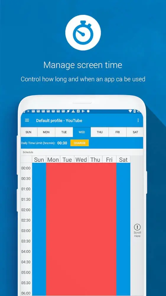 Screenshot of the Kids Place Parental Controls app