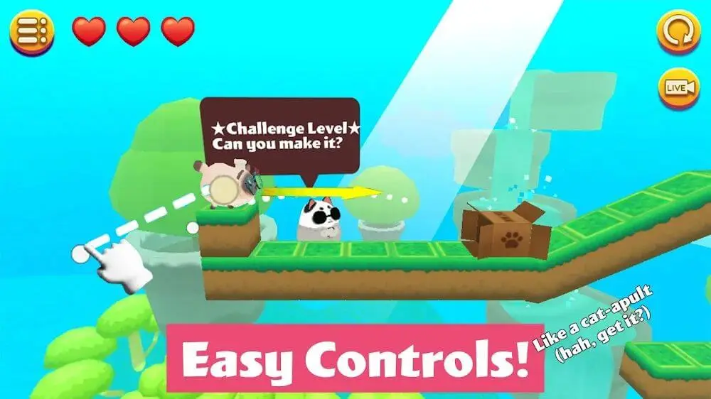 Screenshot of the Kitty in the Box 2 game