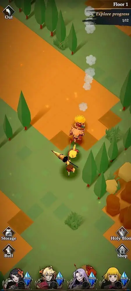 Screenshot of the Knight Legends - Idle Wars app