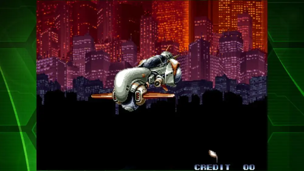 Screenshot of the LAST RESORT ACA NEOGEO game