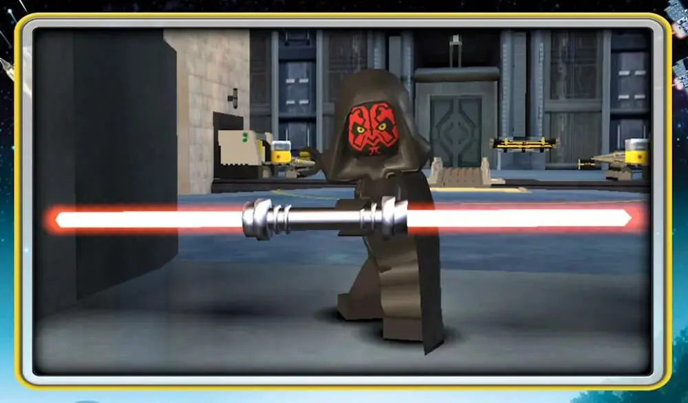 Screenshot of the LEGO Star Wars: TCS game