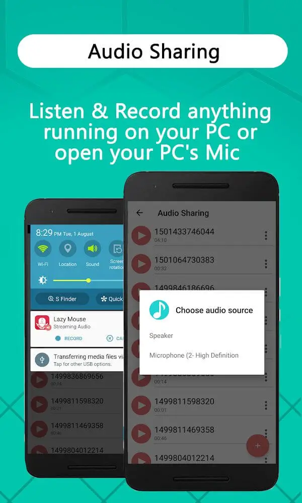 Screenshot of the Lazy Mouse Pro app