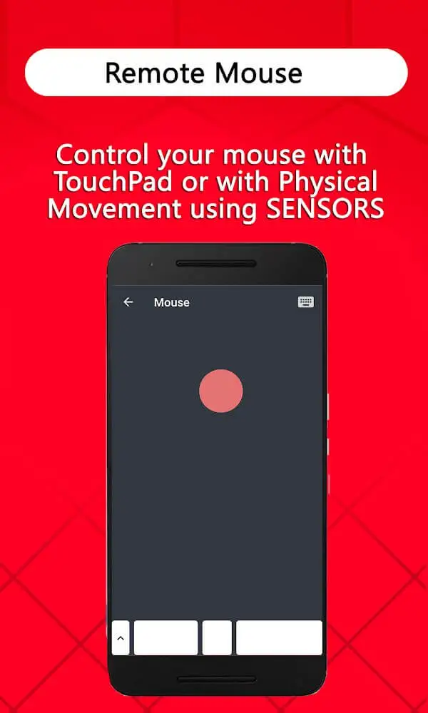 Screenshot of the Lazy Mouse Pro app