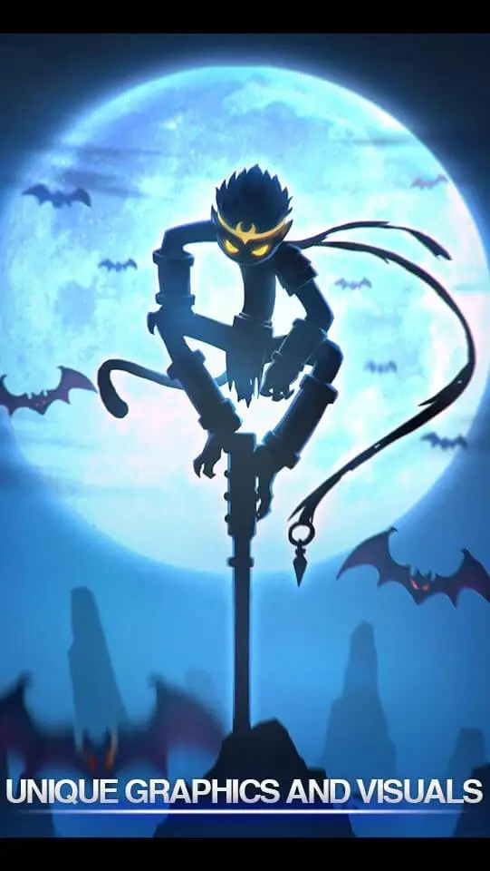 Screenshot of the League of Stickman Free game