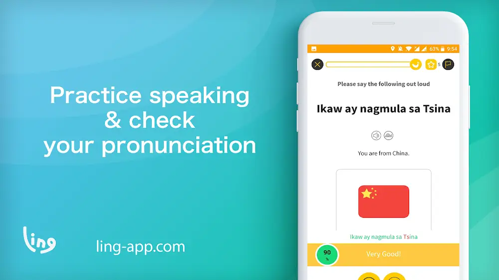 Screenshot of the Ling Learn Languages game