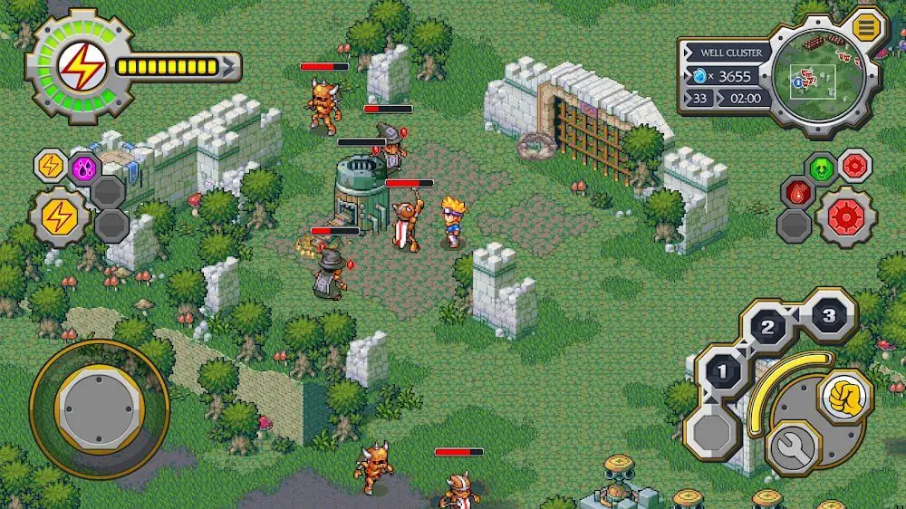 Screenshot of the Lock's Quest game