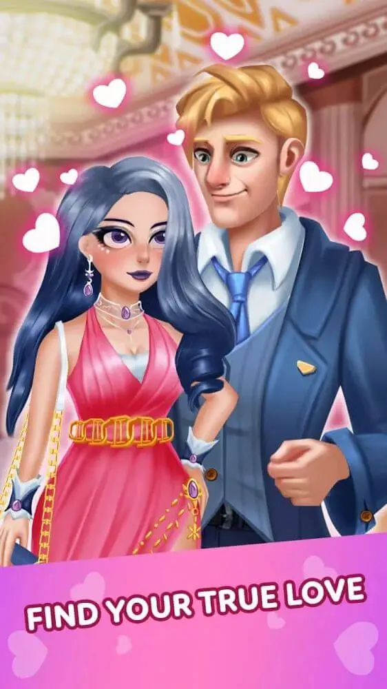 Screenshot of the Love Stories : Fantasy Fashion app