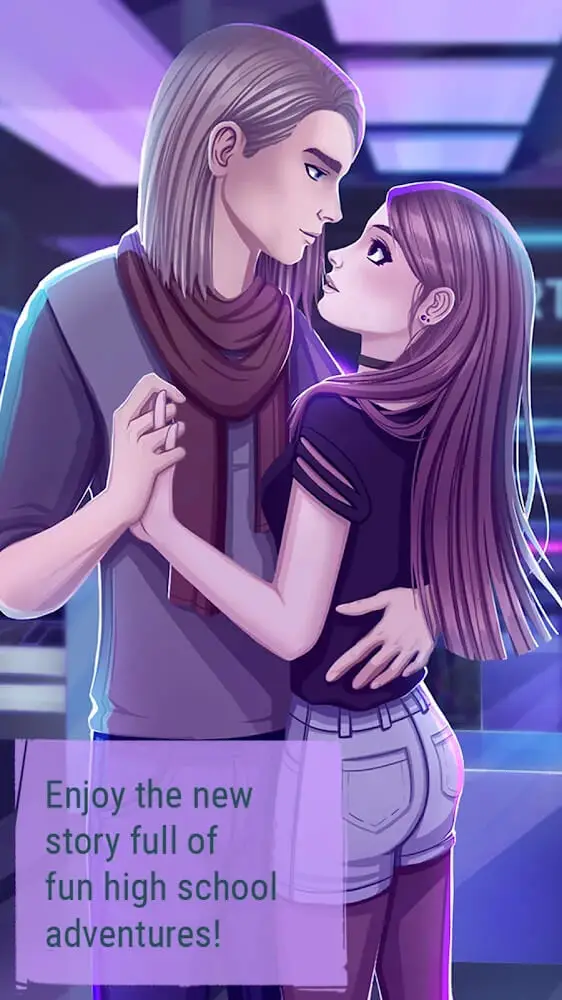 Screenshot of the Love Story: Teenage Drama game