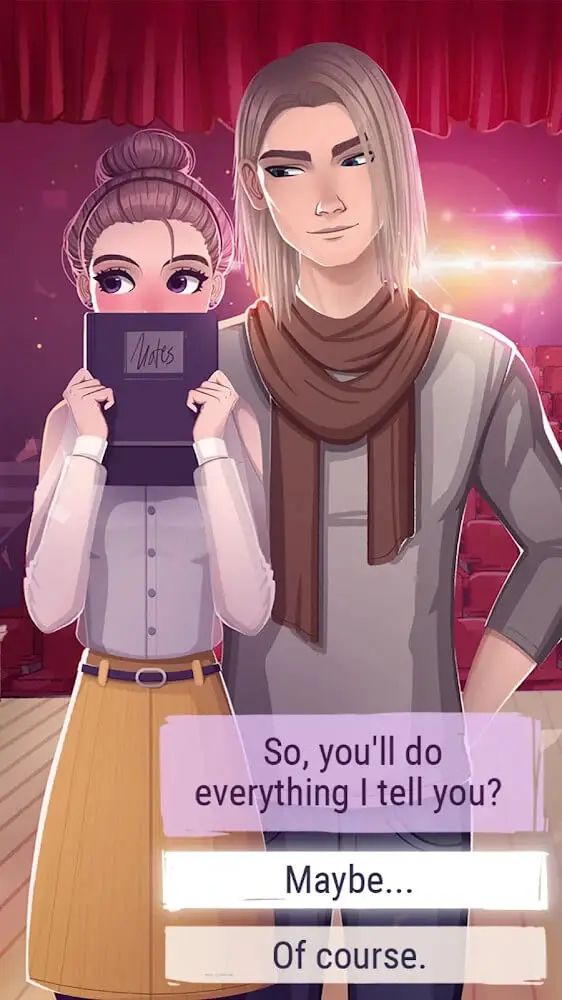 Screenshot of the Love Story: Teenage Drama game