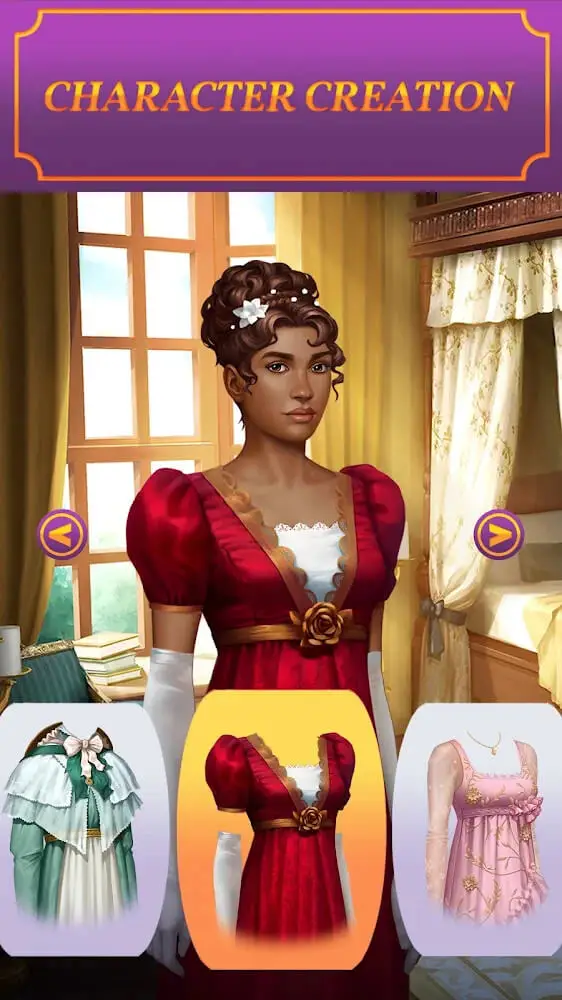 Screenshot of the Love and Passion: Episodes app