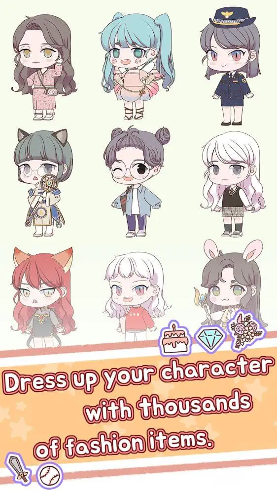 Screenshot of the Lucky Doll app